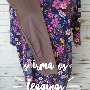 Lularoe S Irma and OS solid leggings